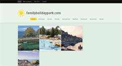 Desktop Screenshot of familyholidaypark.com
