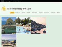 Tablet Screenshot of familyholidaypark.com